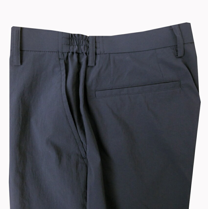 ポロ ビーシーエス(POLO BCS) スラックス メンズ 春夏 ウォッシャブル パンツ ノータック 紺無地 ネイビー 5188 S M LL