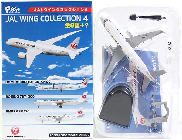 【7】 エフトイズ 1/300 JALウイングコレクション Vol.4 エンブラエル170 JA211J 旅客機 ミニチュア 国内線 国際線 航空機 飛行機 単品