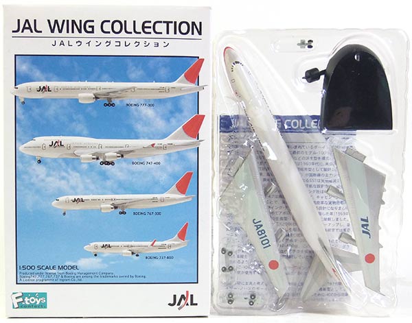 【1S】 エフトイズ 1/500 JALウイングコレクション Vol.1 シークレット BOEING ボーイング 鶴丸塗装 ジャル 旅客機 国際線 国内線 ミニチュア 半完成品 単品