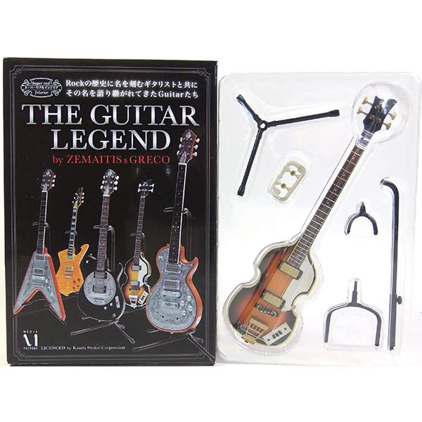 【9】 メディアファクトリー 1/8 THE GUITAR LEGEND by ZEMAITIS GRECO Violin Base VB-100 アニメ 漫画 映画 フィギュア 楽器 ミニチュア 半完成品 単品