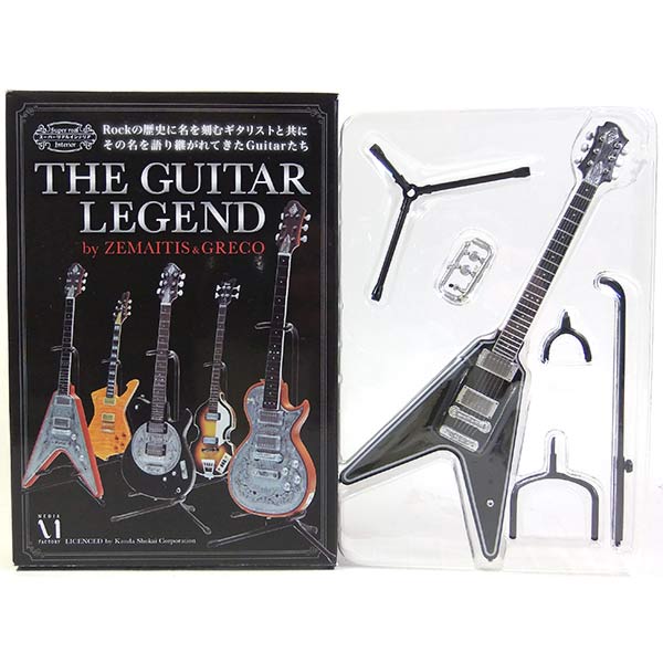 【8】 メディアファクトリー 1/8 THE GUITAR LEGEND by ZEMAITIS GRECO GZV-2700 IF アニメ 漫画 映画 フィギュア 楽器 ミニチュア 半完成品 単品