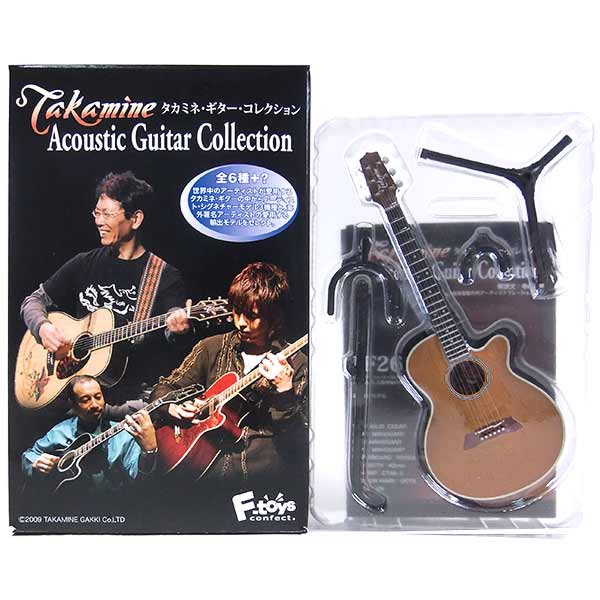 【5】 エフトイズ 1/8 タカミネ ギターコレクション EF261S (D・Hも使用 海外輸出モデル) ミニチュア 楽器 ギター ジャズ 半完成品 単品