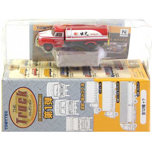 【3】 トミーテック 1/150 ザ・トラックコレクション 第1弾 出光興産 TX (タンクローリー) Nゲージ トラック トレーラー ミニチュア 半完成品 鉄道模型 単品