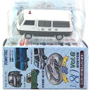 【6】 トミーテック 1/80 ザ・カーコレクション Vol.6 ニッサン キャラバン 標準バン 警視庁 HOゲージ ストラクチャー ミニカー ミニチュア 半完成品 単品