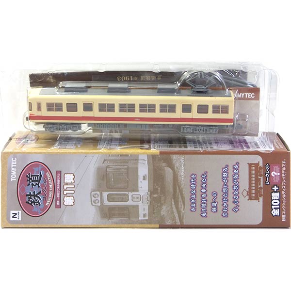 【9】 トミーテック 1/150 鉄道コレクション 第11弾 豊橋鉄道 モ1903 電車 Nゲージ ミニチュア 半完成品 鉄道模型 単品