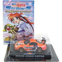 【4】 アオシマ 1/64 魔法少女 リリカルなのは 痛車ミニカーコレクション StikerS JZA80 スープラ オレンジ アニメ ミニカー 完成品 単品