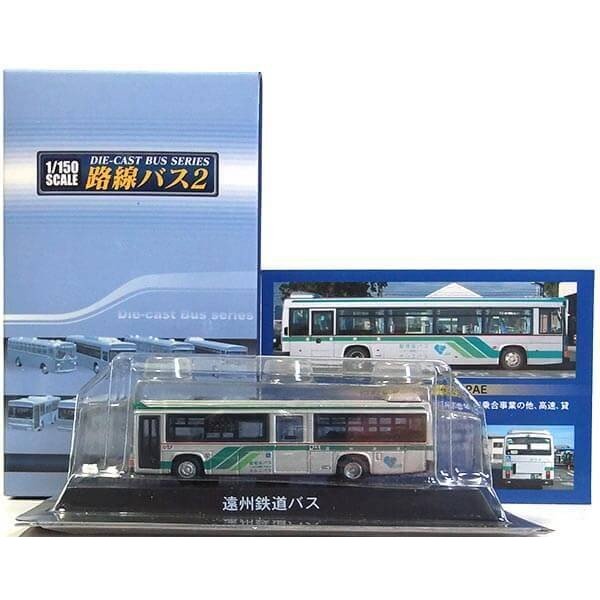 【15】 京商 1/150 路線バス Vol.2 遠州鉄道バス 日野レインボーHR7JPAE ミニカー ミニチュア Nゲージ ストラクチャー 完成品 単品