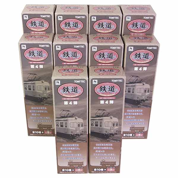 【10SET】 トミーテック 1/150 鉄道コレクション 第4弾 全10種セット(シークレットを含まない) Nゲージ ストラクチャー 私鉄 電車 ミニカー ミニチュア 半完成品 単品