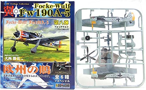 6 Ƹͧ 1/100 㥳쥯 8  Focke-Wulf Fw190A-5 2ƮҶ IIIĹ 󡦥ޥ Ʈ ߥ˥奢 Ⱦ ץ饹åå ץ BOXե奢 ñ