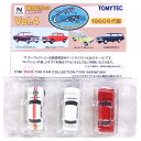 【2C】 【アウトレット 小箱欠品】 トミーテック 1/150 ザ・カーコレクション Vol.4 1960年代編 プリンス スカイラインGT (白/赤/No.41日本GP1964) 3種セット Nゲージ ストラクチャー ミニカー ミニチュア 半完成品 単品(3)