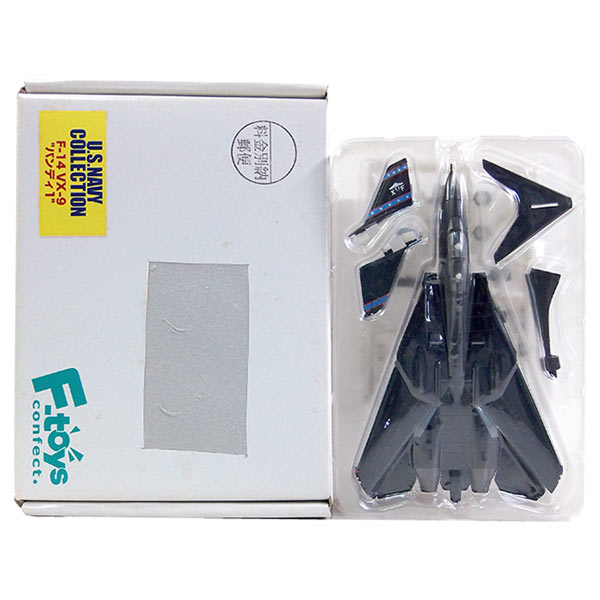 【H】 エフトイズ 1/144 艦載機コレクション Vol.1 F-14 トムキャット VX-9 バンディ1 非売品 当選品 戦闘機 半完成品 ミニチュア 単品