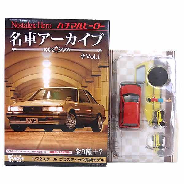 【3B】 エフトイズ 1/72 Nostalgic Hero ハチマルヒーロー 名車アーカイブ Vol.1 シティR(E-AA型 1981年)＋モトコン…