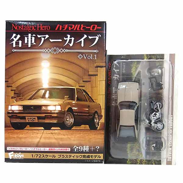 【2C】 エフトイズ 1/72 Nostalgic Hero ハチマルヒーロー 名車アーカイブ Vol.1 セリカXX 2800GT(A60型 1981年)＋GS…
