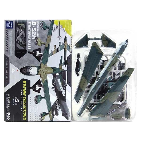 【4】 エフトイズ 1/300 ボーイングコレクション Vol.2 B-52H ストラトフォートレス 「シニア・ボウル」計画 アメリカ軍 爆撃機 攻撃機 自衛隊 軍用機 ミニチュア 半完成品 食玩 BOXフィギュア 単品