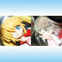 Rewrite −リライト− ヒロインフィギュア2 アニメ 恋愛 ゲーム プライズ フリュー（全2種フルセット＋ポスターおまけ付き）【即納】【05P03Dec16】