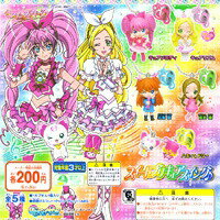 スイートプリキュア♪ スイートプリキュアスイング♪ フィギュア ガチャ バンダイ（全5種フルコンプセット＋DP台紙おまけ付き）【即納】