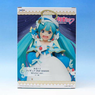 初音ミク フィギュア 2nd season Winter ver. HATSUNE MIKU ボーカロイド セカンド シーズン ウインター 冬 美少女 模型 グッズ プライズ タイトー（ポスターおまけ付き）【即納】【数量限定】