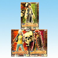 ワンピース 組立式DXフィギュア THE GRANDLINE MEN vol.5 ONE PIECE アニメ 尾田栄一郎 プライズ バンプレスト（全3種フルセット＋ポスターおまけ付き）【即納】【05P03Dec16】