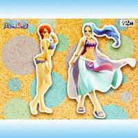 楽天トレジャーマーケットワンピース デラックス ガールズ スナップ コレクション2 ONE PIECE 尾田栄一郎 DX フィギュア プライズ バンプレスト（全2種フルセット＋ポスターおまけ付き）【即納】【05P03Dec16】