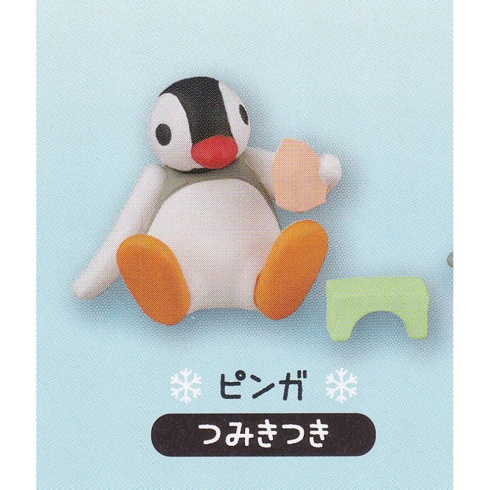 ピンガ つみきつき 【ピングーエッグ2 タカラトミーアーツ Pingu Egg タマゴ キャラクター グッズ フィギュア ガチャガチャ】 【即納 在庫品】【数量限定】【セール品】 1