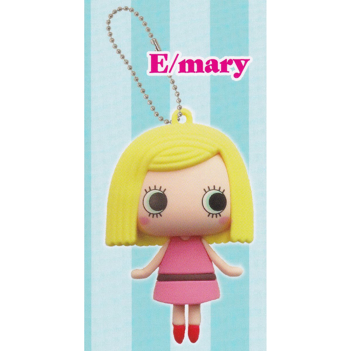 E／mary 【イルメール ハッピードール ラバーフィギュアマスコット 友愛玩具 ILEMER HAPPY DOLL キャラクター グッズ フィギュア リアンキューラボ ガチャガチャ カプセルトイ】【即納 在庫品】【ネコポス配送対応可能】【数量限定】【単品】のサムネイル