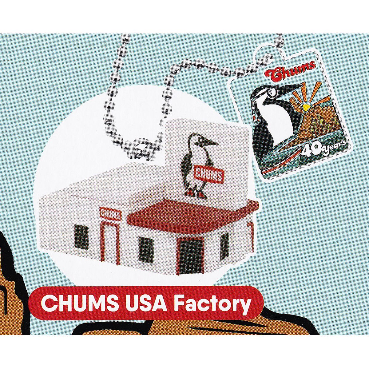 CHUMS USA Factory 【CHUMS ミニチュアマスコット 40years ANNIVERSARY COLLECTION タカラトミーアーツ チャムス 歴代ブービー キャラクター グッズ フィギュア ガチャガチャ カプセルトイ】【…