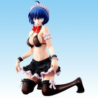 一騎当千 XTREME XECUTOR 呂蒙子明 セクシーブラックバージョン ランジェリー 下着 PVC 完成品フィギュア キャラアニ ソル インターナショナル【即納】