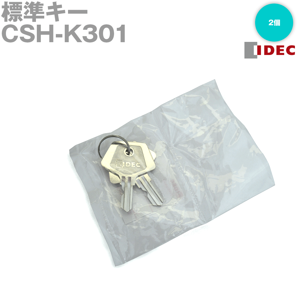 IDEC(アイデック/和泉電機) CSH-K301 標準キー 保守用部品 2個入 NN