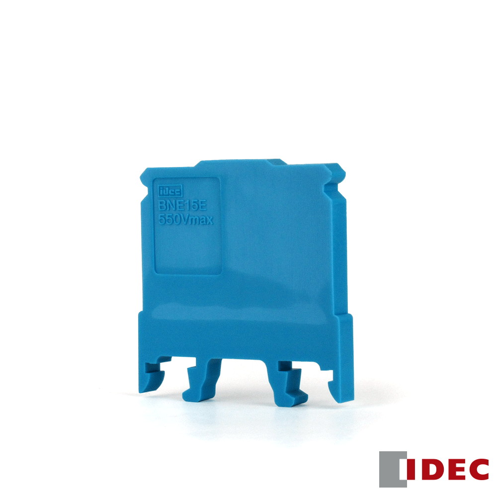 IDEC(アイデック/和泉電機) BNE15E-IS エンドプレート 明青色 端子台(防爆構造)シリーズ NN