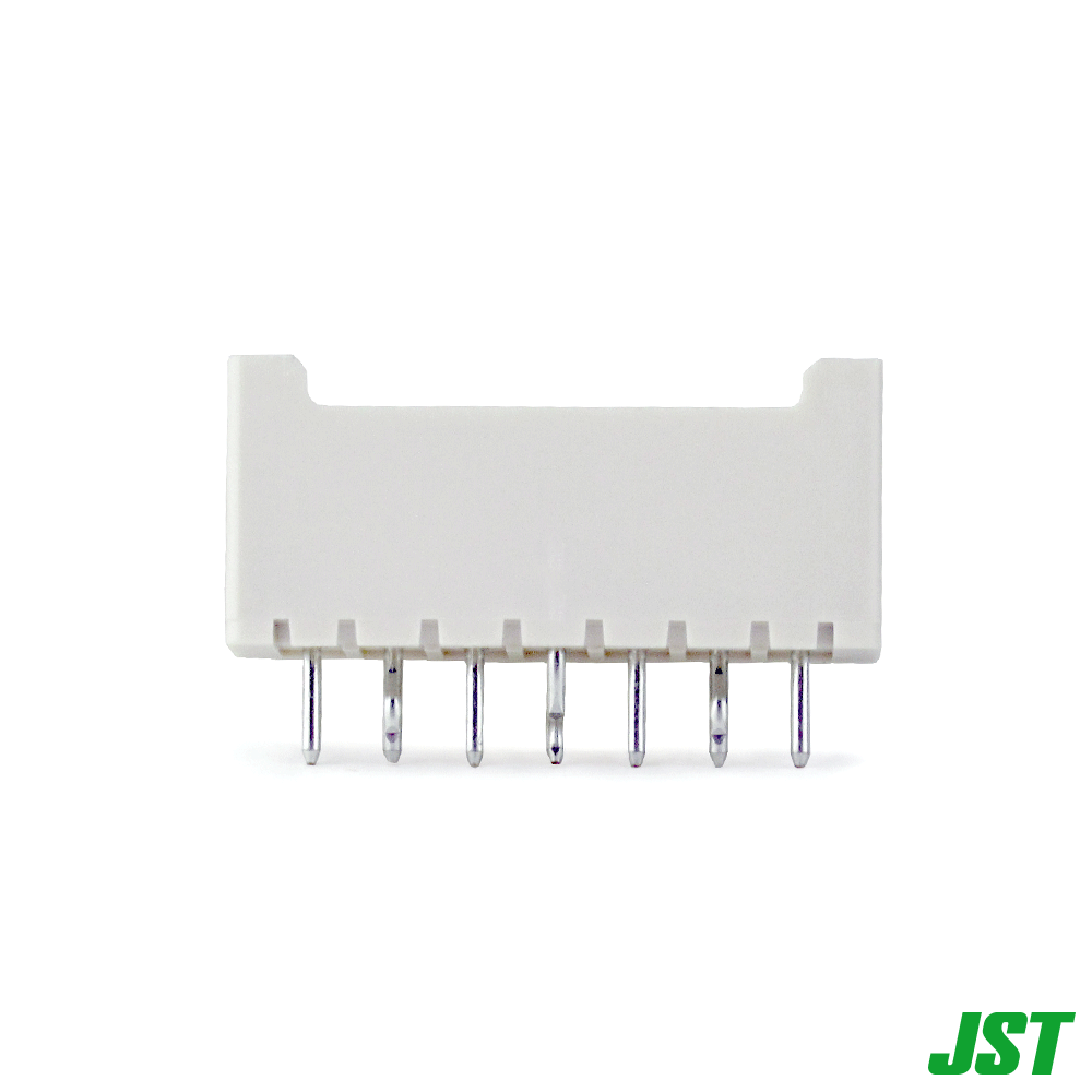 日本圧着端子製造(JST) B07B-XASK-1(LF)(NN) 1個 ベース付ピン トップ型 ボス無し 7極 NN