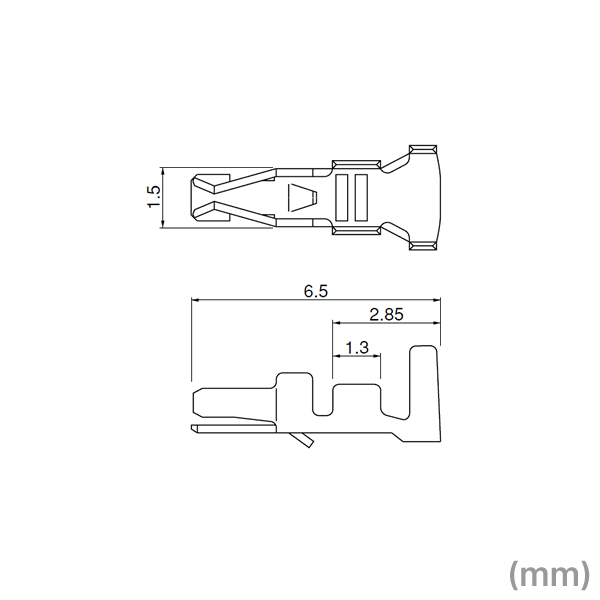 日本圧着端子製造(JST) BPHD-001T-P0.5 1個 コンタクト バラ状 NN