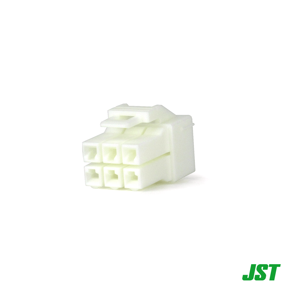 日本圧着端子製造(JST) YLP-06V 1個 リセプタクルハウジング(ピンコンタクト用) 6極 NN