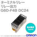 オムロン(OMRON) G6D-F4B DC24V ターミナルリレー 接点構成 1c×4 リレー出力 NN