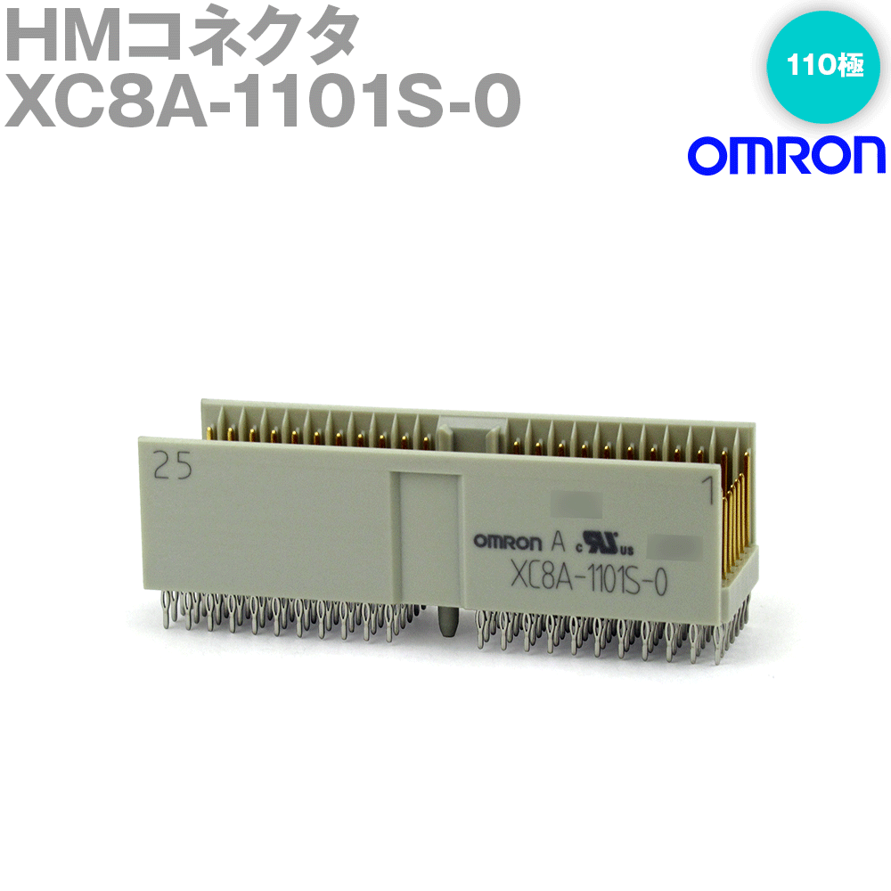 オムロン(OMRON) XC8A-1101S-0 HMコネクタ タイプA プラグストレート端子 110極 NN