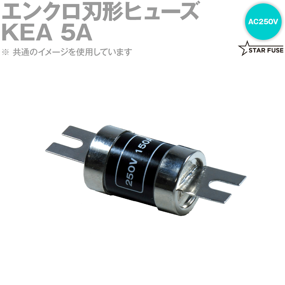 スターヒューズ KEA 5A アクメヒューズ用 内筒エレメント AC250V SN