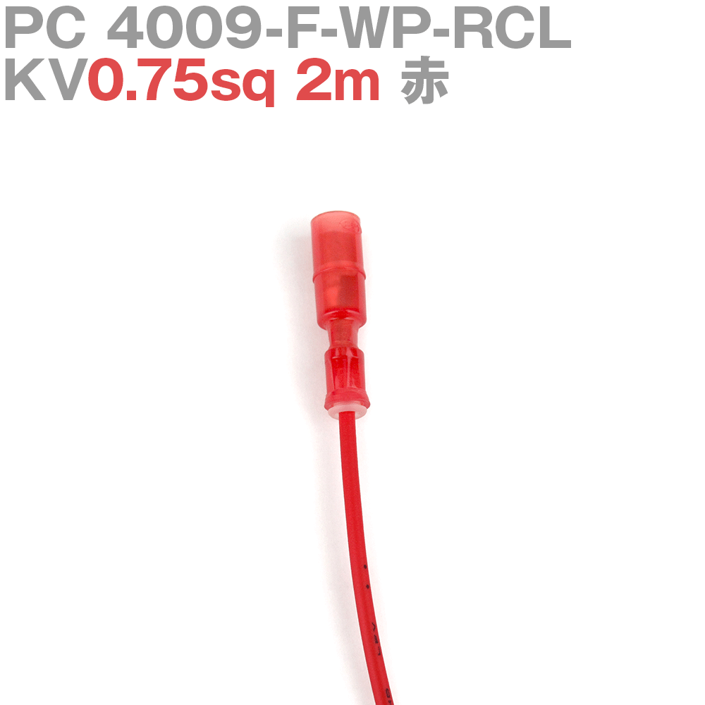 ˥ PC 4009-F-WP-RCL KV0.75sq դ 1 2m  TV
