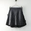 AHCAHCUM あちゃちゅむ ムチャチャ フェイクレザー レース切替スカート 36/ブラック ボトムス【2400012740655】【中古】*高価買取中*