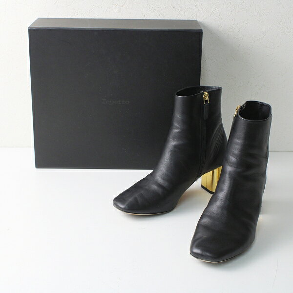 yԌ艿izyXvOZ[z艿 7.5 repetto ybg Melo Boots 39/ubN 24.7cm TChWbv U[ u[c S[hy2400012743083zyÁz*撆*