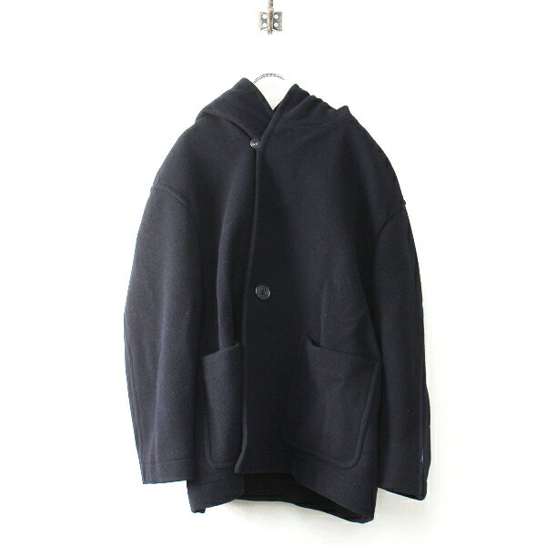 【期間限定価格】【毎日値下げセール】ORCIVAL オーシバル オーチバル HOODED JACKET ライトウールモッサ フーデッド ジャケット 2/ネイビー【2400013150972】