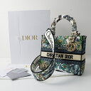 未使用 保管品 クリスチャンディオール Christian Dior LADY D-LITE バッグ ミディアム /Etoile de Voyage【2400013669993】【中古】