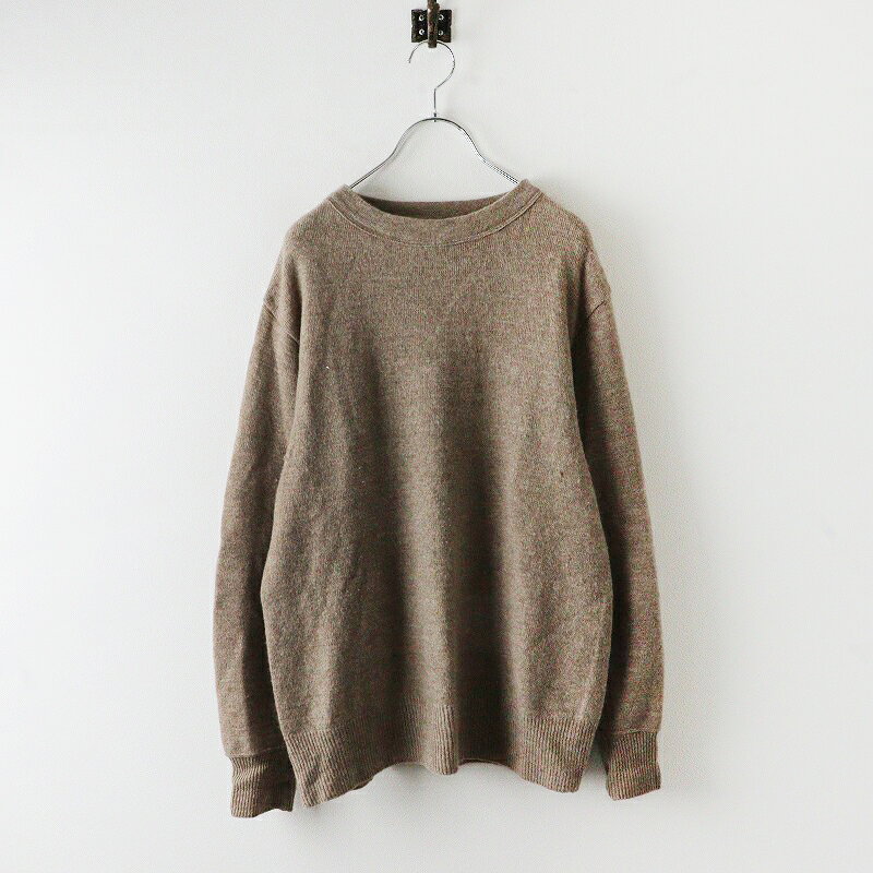 【サマーセール】フォーティーファイブアール 45R 45星カシミヤの908ニットソークルー 2/ベージュ トップス 45rpm【2400013731553】【中古】