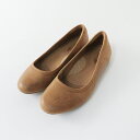 【スプリングセール】クラークス Clarks レザーフラットシューズ 4/キャメル 23cm パンプス【2400013728300】【中古】