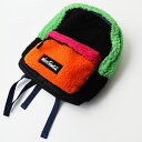 【期間限定価格】【スプリングセール】ワイルドシングス WILD THINGS ボア キッズバッグ/ブラック マルチカラー バックパック リュックサック 起毛【2...