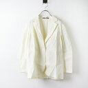 【期間限定価格】【スプリングセール】セオリーリュクス Theory luxe ECO CRUNCH WASH DINEY STR 1Bテーラードジャケット 30...