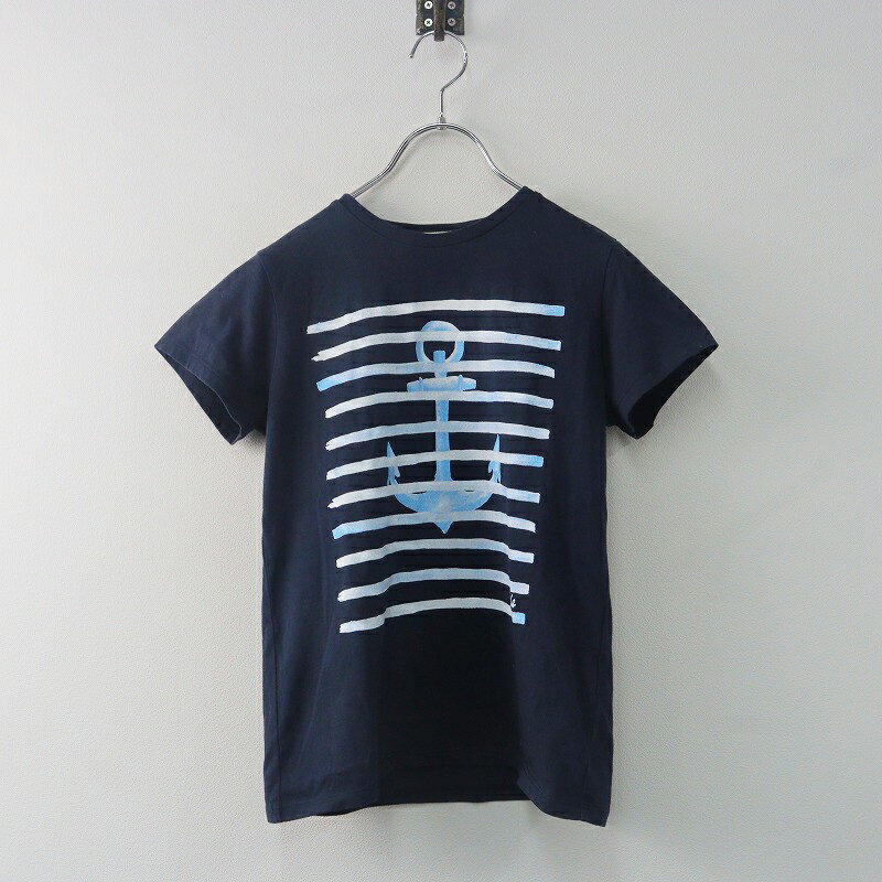 【期間限定価格】【オータムセール】エーグル AIGLE W DFTアンカーグラフィックT半袖 S/ネイビー トッ..