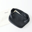 【スプリングセール】極美品 フラッタード Flattered Alva Mini レザーハンドバッグ/ブラック ミニバッグ 鞄【2400013990165】【中...