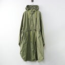 美品 定7.7万 2023AW オールドマンズテーラー R&D.M.Co- GARMENT DYE HOODIE COAT ガーメントダイフーディコート/カーキ【2400014165937】【中古】(4)