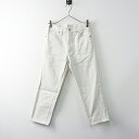 定価31900円 2024SS フォーティーファイブアール 45R 足袋クロスのクロスビー5 コットンパンツ 26/アンティークホワイト【2400014227987】【中古】(4)