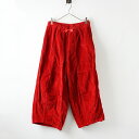 ニードルス NEEDLES BG125 H.D. Pant ヒザデルパンツ 2/レッド コーデュロイ ボトムス ロング ワイド イージー【24000142414...