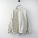 定価12100円 スノーピーク SNOW PEAK RECYCLED COTTON SWEAT CREWNECK リサイクルコットンスウェット 1/オートミール...